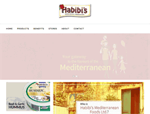 Tablet Screenshot of habibis.ca